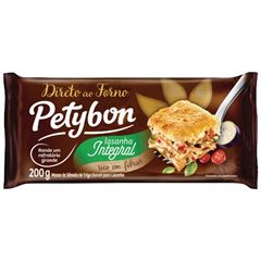 Lasanha Petybon Integral Direto Ao Forno 200G