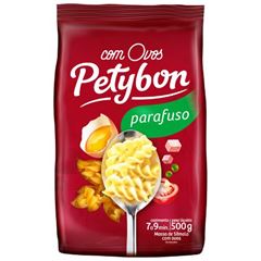 Macarr?o Petybon Parafuso Com Ovos 500G