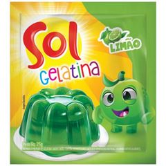 Gelatina Sol Lim?o Sache 25G