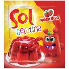 Gelatina Sol Sch Morango 15X25G