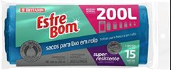 SACO ROLO ESFREBOM PARA LIXO