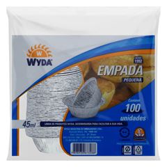 Forma De Aluminio Wyda Para Empada 45Ml C/100