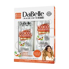 Kit Dabelle Shampoo + Condicionador Coco Poderoso 