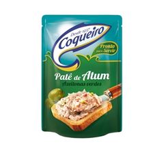 Pate Atum Com Azeitonas Verdes Coqueiro Sache 170G