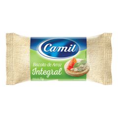 Biscoito De Arroz Integral Camil 18G