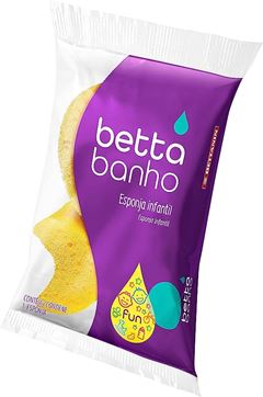 Esponja De Banho Infantil Bettanin Slow Fun 