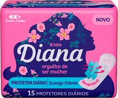 Absorvente Diana Protetor Diario 15Un