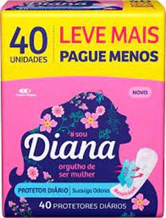 Protetor Diario Diana Com 40 Unidades