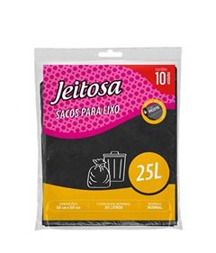 Saco Para Lixo Almofada De 25 Litros Jeitosa