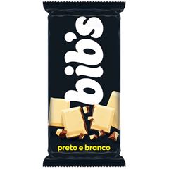 Chocolate Barra Neug Bibs Barra Preto E Branco 65G - Caixa Com 12 Unidades