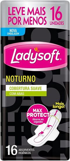 ABS LADYSOFT NOTURNO SUAVE C/ABAS