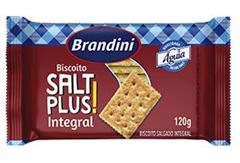 Biscoito Brandini Salt Plus Integra 120G