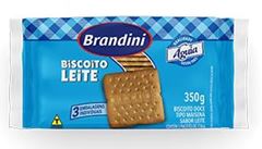 Biscoito Brandini 350G Seco Doce De Leite