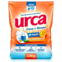 Detergente Em Po Urca Casa & Roupa 1,6Kg