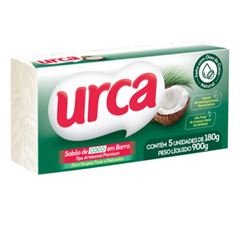 Sab?o Coco Barra Urca 180G Com 5 Und