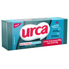 Sab?o Barra Glicerinado Urca Azul 200G Com 5 Und