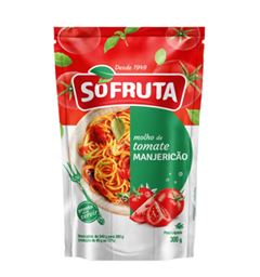 Molho De Tomate Manjericao Sofruta 300G